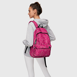 Рюкзак Особо розовый Девчачий, цвет: 3D-принт — фото 2