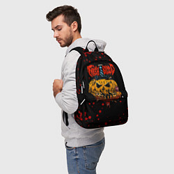 Рюкзак Кровавая тыква Хэллоуин, цвет: 3D-принт — фото 2