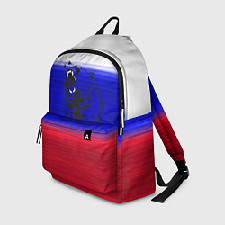 Рюкзак Флаг России с медведем, цвет: 3D-принт