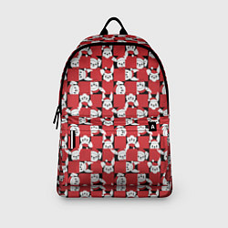 Рюкзак Кролики в красных шапках, цвет: 3D-принт — фото 2