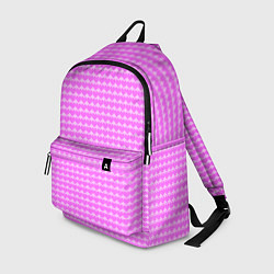 Рюкзак Много сердец розовое