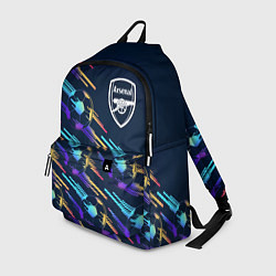 Рюкзак Arsenal градиентные мячи, цвет: 3D-принт