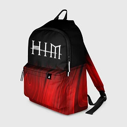 Рюкзак HIM red plasma, цвет: 3D-принт