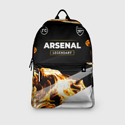 Рюкзак Arsenal legendary sport fire, цвет: 3D-принт — фото 2