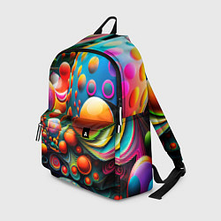 Рюкзак Абстрактные космические шары, цвет: 3D-принт