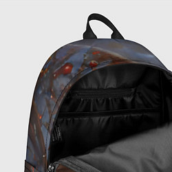 Рюкзак Зимний загородный пейзаж с украшенным новогодним к, цвет: 3D-принт — фото 2