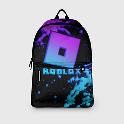Рюкзак Roblox logo neon gradient, цвет: 3D-принт — фото 2