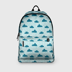 Рюкзак Облака и дождь, цвет: 3D-принт — фото 2