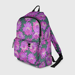 Рюкзак Яркие хризантемы, цвет: 3D-принт