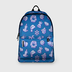Рюкзак Новогоднее настроение: cиний, цвет: 3D-принт — фото 2
