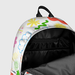 Рюкзак Детские рисунки, цвет: 3D-принт — фото 2