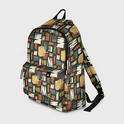 Рюкзак Узор штрихованный, цвет: 3D-принт