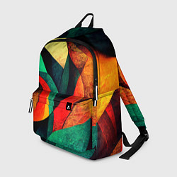 Рюкзак Текстурированная цветная абстракция, цвет: 3D-принт
