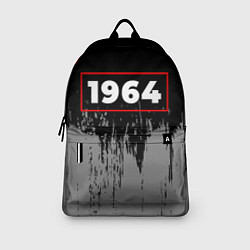 Рюкзак 1964 - в красной рамке на темном, цвет: 3D-принт — фото 2