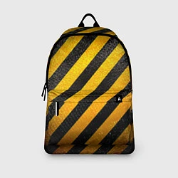 Рюкзак Черно-желтая опасность, цвет: 3D-принт — фото 2