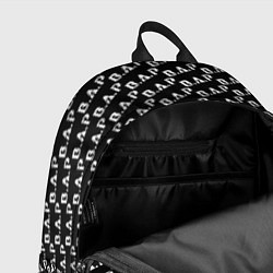 Рюкзак B A P black n white pattern, цвет: 3D-принт — фото 2