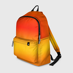 Рюкзак Переливы оранжевого, цвет: 3D-принт