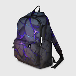 Рюкзак Светящаяся неоновая лава, цвет: 3D-принт