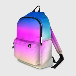 Рюкзак Неоновые краски космоса, цвет: 3D-принт