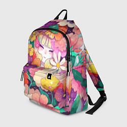 Рюкзак Девочка в цветах
