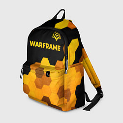 Рюкзак Warframe - gold gradient: символ сверху, цвет: 3D-принт