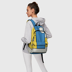 Рюкзак Абстракция в стиле модерн, цвет: 3D-принт — фото 2