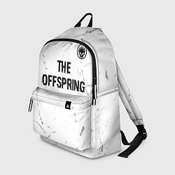 Рюкзак The Offspring glitch на светлом фоне: символ сверх, цвет: 3D-принт