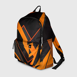 Рюкзак Оранжевая молния: арт, цвет: 3D-принт