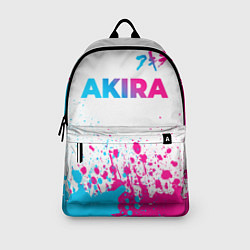 Рюкзак Akira neon gradient style: символ сверху, цвет: 3D-принт — фото 2