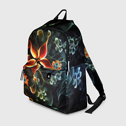 Рюкзак Абстрактные цветы, цвет: 3D-принт