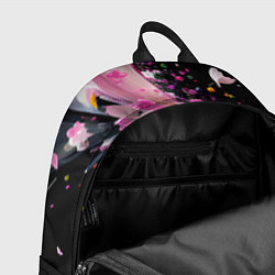 Рюкзак Вихрь розовых лепестков, цвет: 3D-принт — фото 2