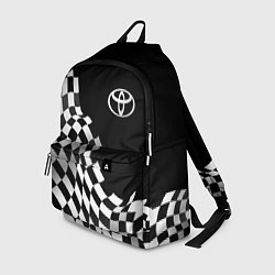 Рюкзак Toyota racing flag, цвет: 3D-принт