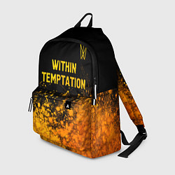 Рюкзак Within Temptation - gold gradient: символ сверху