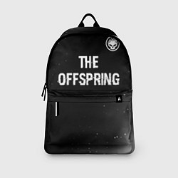 Рюкзак The Offspring glitch на темном фоне: символ сверху, цвет: 3D-принт — фото 2