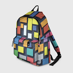 Рюкзак Тетрис цветные кубики, цвет: 3D-принт