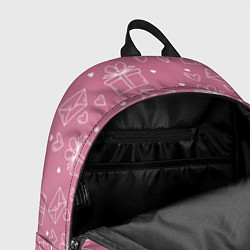 Рюкзак Влюбленным паттерн, цвет: 3D-принт — фото 2