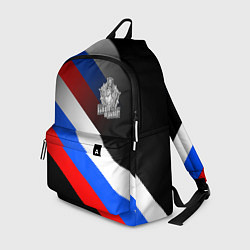 Рюкзак Пограничные войска - флаг РФ, цвет: 3D-принт
