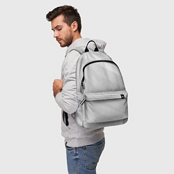 Рюкзак Светлый серый плавные полосы, цвет: 3D-принт — фото 2