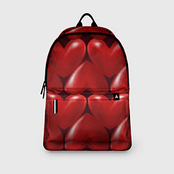 Рюкзак Red hearts, цвет: 3D-принт — фото 2