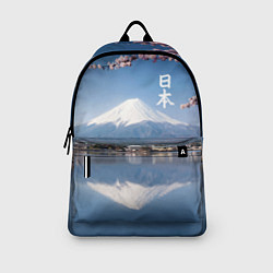 Рюкзак Цветущая сакура на фоне Фудзиямы - Япония, цвет: 3D-принт — фото 2