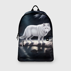 Рюкзак Белый волк в лесу, цвет: 3D-принт — фото 2