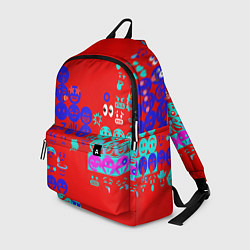 Рюкзак Смайлы для настроения, цвет: 3D-принт