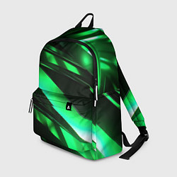 Рюкзак Зеленая неоновая абстракция