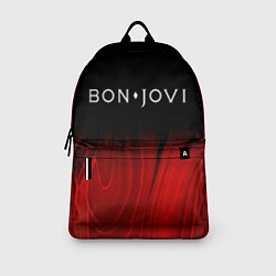 Рюкзак Bon Jovi red plasma, цвет: 3D-принт — фото 2