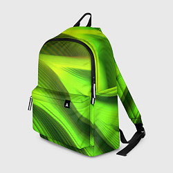 Рюкзак Светлый зеленый абстрактный фон, цвет: 3D-принт
