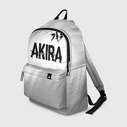 Рюкзак Akira glitch на светлом фоне: символ сверху