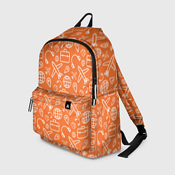 Рюкзак Оранжевое путешествие, цвет: 3D-принт