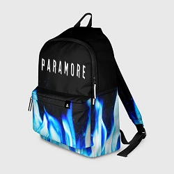 Рюкзак Paramore blue fire, цвет: 3D-принт