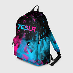 Рюкзак Tesla - neon gradient: символ сверху