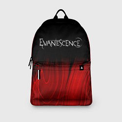 Рюкзак Evanescence red plasma, цвет: 3D-принт — фото 2